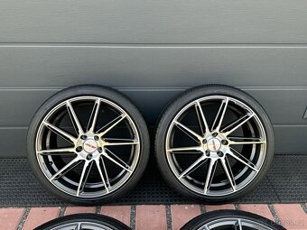 Alu kola MOTEC MCT11 5x112 R19 letní pneu - 3