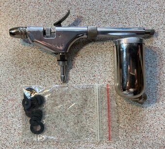 Profi sada pro airbrush - stříkací pistolka - “fixirka” - 3