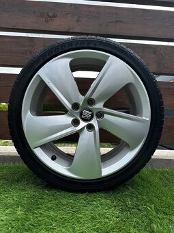 Alu kola 5x100 r17 s letním pneu (st1) - 3