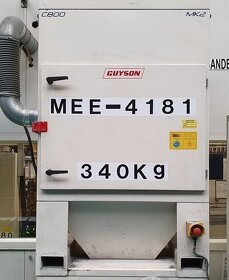 Odlučovač prachu, pilin, suchých hmot Guyson C800 - 3