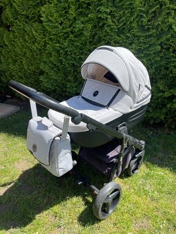 Kočárek Adamex 2v1 + autosedačka Cybex - 3