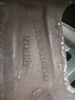BMW LETNÍ KOLA 225/55R16 PĚKNÝ STAV - 3