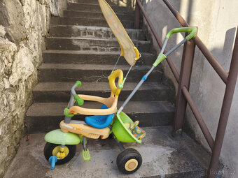 Šlapací tříkolka Smoby Zooky Classic - červená - 3