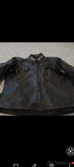 Kvalitní kožená moto bunda S - 3