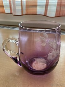 Broušené sklo, hrnek 53 - 3