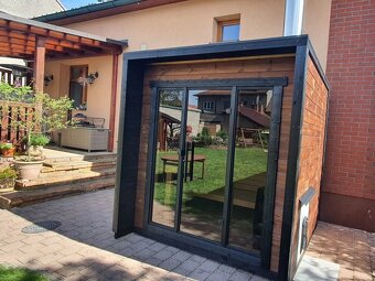 Venkovní sauna Thermowood Cubic XS 2,2x2,4m - 3