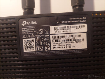 TP-Link Archer C6 v4 Gigabitový MU-MIMO router AC1200 - 3