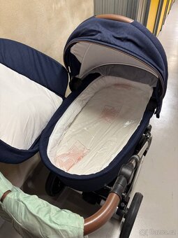 Kočárek Baby Design s hlubokou korbou a sportovní sedač - 3