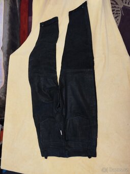 Kožené kalhoty Gipsy, pás cca 66 až 68 cm - 3