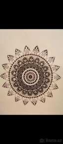 Mandala 2 - ručně malovaná (i na přání) - 3