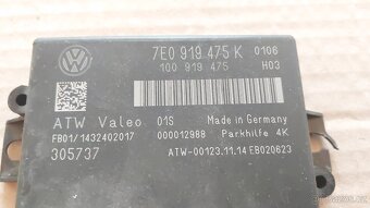 VW Transporter T5 –  Jednotka parkovací asistent 7E0919475K - 3