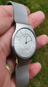 Tenké hodinky SKAGEN Denmark Steel Quartz 233LSS - 3
