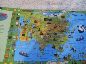 Můj atlas světa s puzzle kniha 6+ - 3