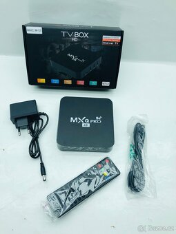 TV box multimediální přehrávač android 4K - 3