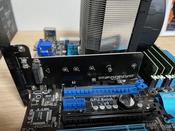 ASUS PBZ77-M 4x8GB DIMM DDR3, Intel I5-3740 3.2Ghz - 3