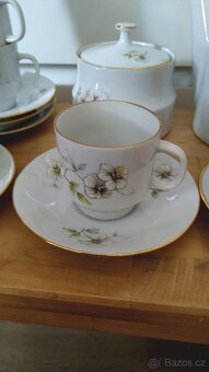 Porcelánový mokka servis Bohemia - 3