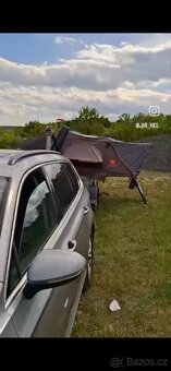 Přívěs na motorku + autostan + kanoe, kajak - 3