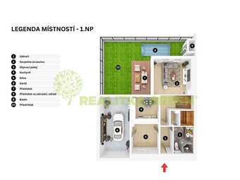Prodej rodinného domu ve výstavbě v Chotovinách u Tábora - 3