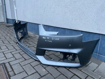 Prodám přední nárazník Audi A4 S-LINE, r.v. 2017 - 3