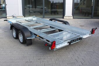 Přívěs Martz Tieflader 400 2000kg přepravník strojů - 3