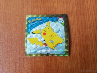 Pokemon ArtBox zlaté samolepky z 1999 - 3