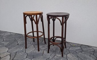 Barové židle po renovaci 2ks - 3