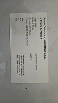 Fasádní barva RAL 8011 hnědá 60 m2 - 3