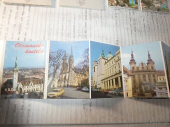 Sběratelské pohlednice, leporela a propisky - 3