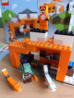 LEGO Minecraft 21178 Liščí domek - 3