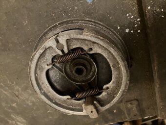 jawa pionýr 555, brzdový štít s paknama - 3