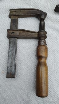 Hasák, truhlářská svěrka, kleště na plech - 3