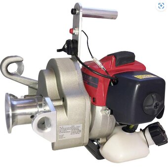 Ruční motorový lesnický, rybářský, offroad naviják Kawasaki. - 3