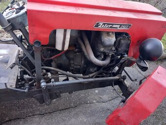 Prodám silný malotraktor domácí výroby - 3