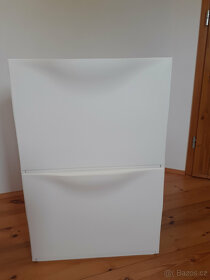 Botník IKEA bílý, plast - 3
