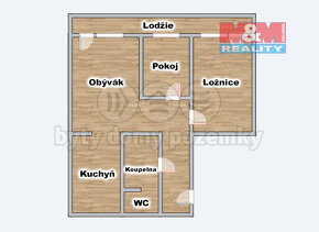 Prodej bytu 3+1, 65 m², Orlová, ul. Vnitřní - 3