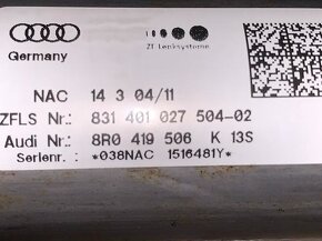Sloupek řízení 8R0419506K Audi Q5 8R r.v. 2011 - 3