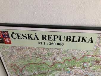 Mapa České republiky - 3