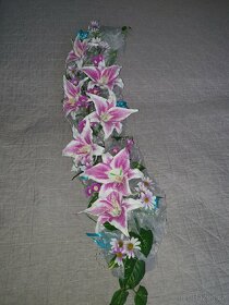 Svatebni kytka na stul delka 90cm - 3