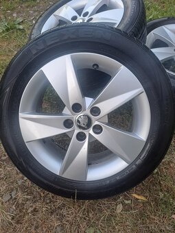 Alu kola 5x100 Škoda Fabia, Roomster 195/55 R15 - 3