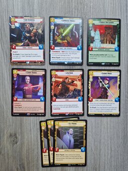 Star Wars Unlimited TWI sběratelské kartičky R L U C - 3