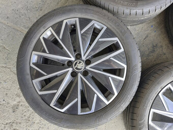 Originál alu kola 17" na Škoda Scala letní kola - 3