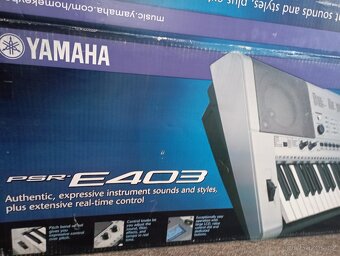 Klavesy Yamaha PSR-E403 - 3