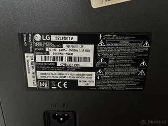 LG 32LF561V - 3