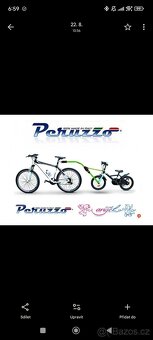 Vodící/ tažná tyč na dětské kolo Peruzzo trail angel - 3