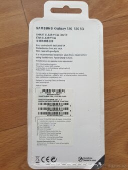 Flipové pouzdro Samsung Clear View Cover pro Galaxy S20 - 3