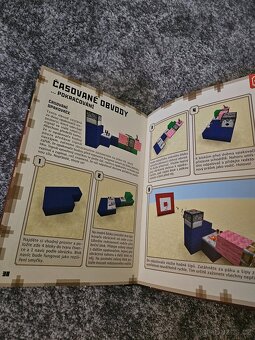 Minecraft knížka příručka redstone - 3