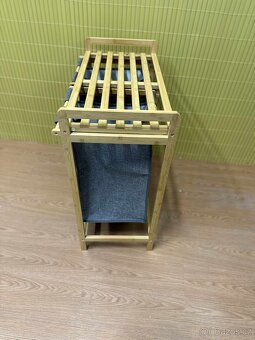 Bambusový koš na prádlo – 2 koše - 3