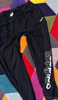 ADIDAS- 20 XL DÁMSKÉ BAVLNĚNÉ TEPLÁKY S LOGY ZNAČKY - 3