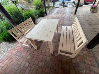 Zahradní set z masivu - 3