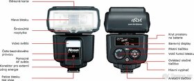 Blesk Nissin i60A pro Fujifilm fuji fujinon - 3